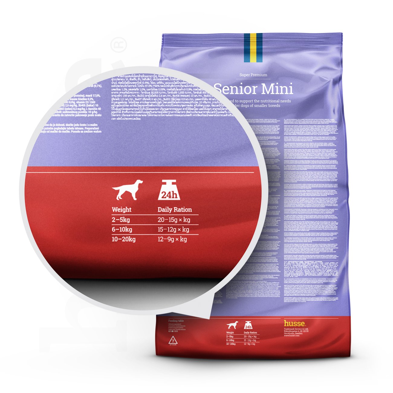 Senior Mini, 7 kg | Dry food with adapted calorie content to keep small senior dogs in lean shape