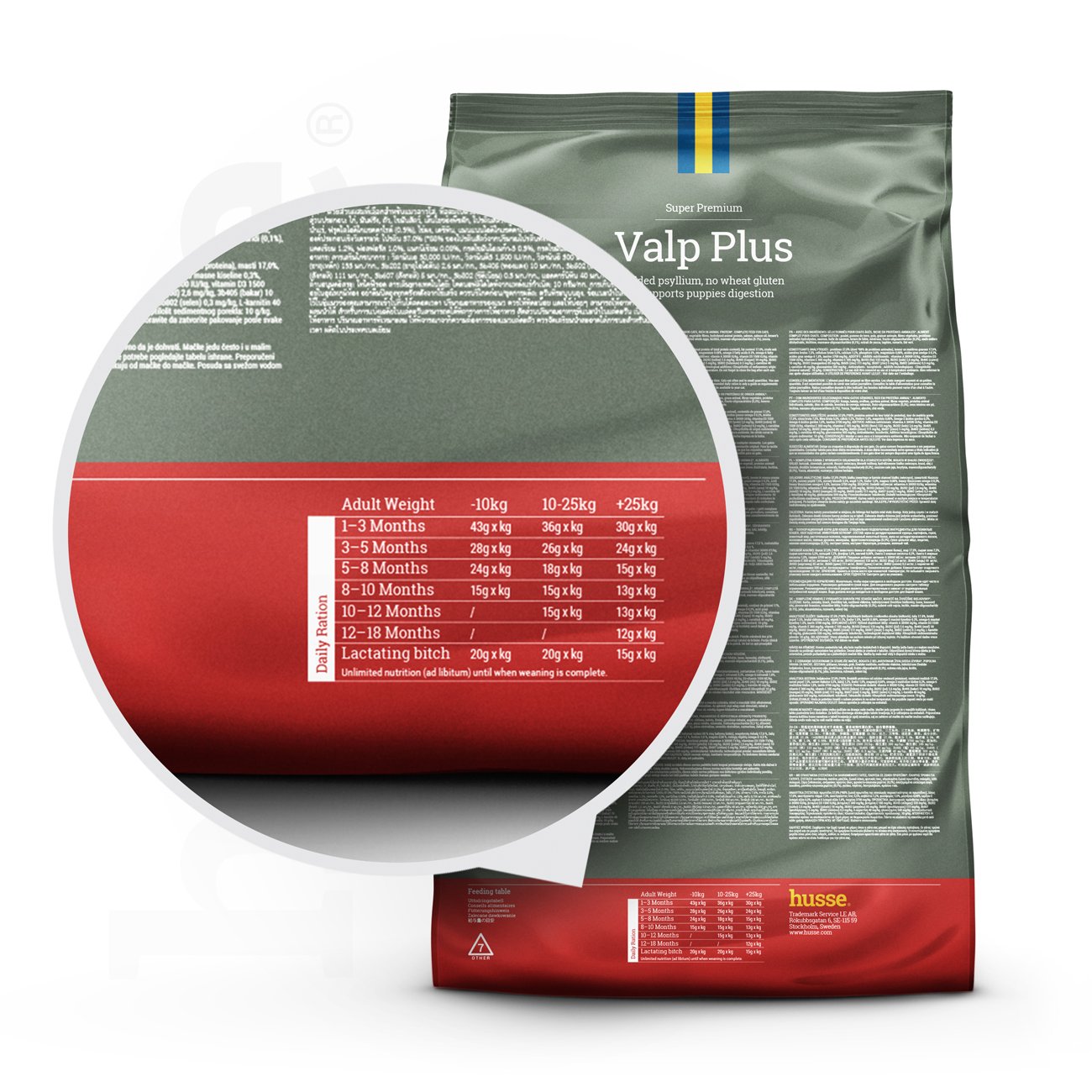 Valp Plus, 2 kg | Complete nutrition with psyllium & vegetable fibres for smooth digestion