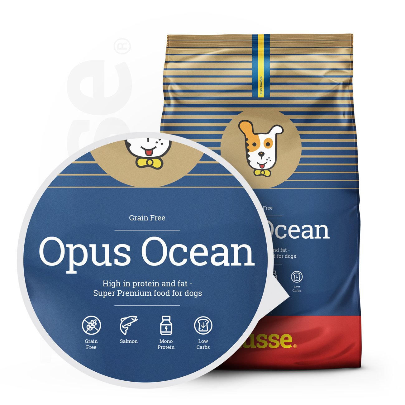 Opus Ocean, 2 kg | Grain free kibbles with a single animal protein source