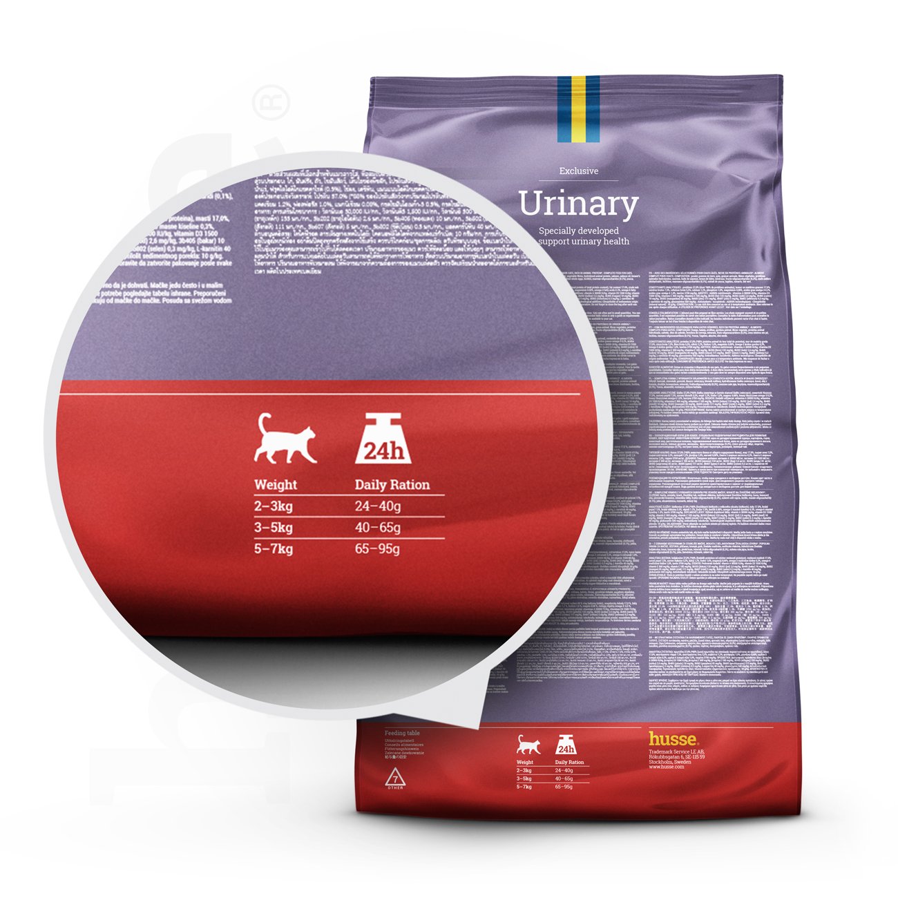 Exclusive Urinary, 2 kg | Complete cat nutrition that helps maintain urinary health1