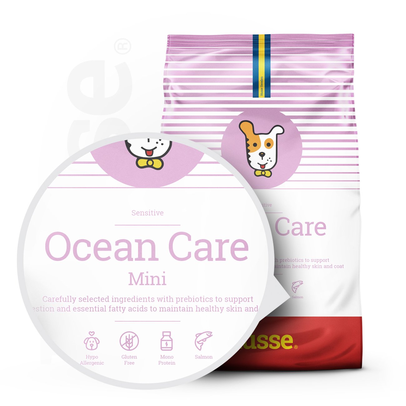 Sensitive Ocean Care Mini, 2 kg | Gluten free recipe with a single animal protein source