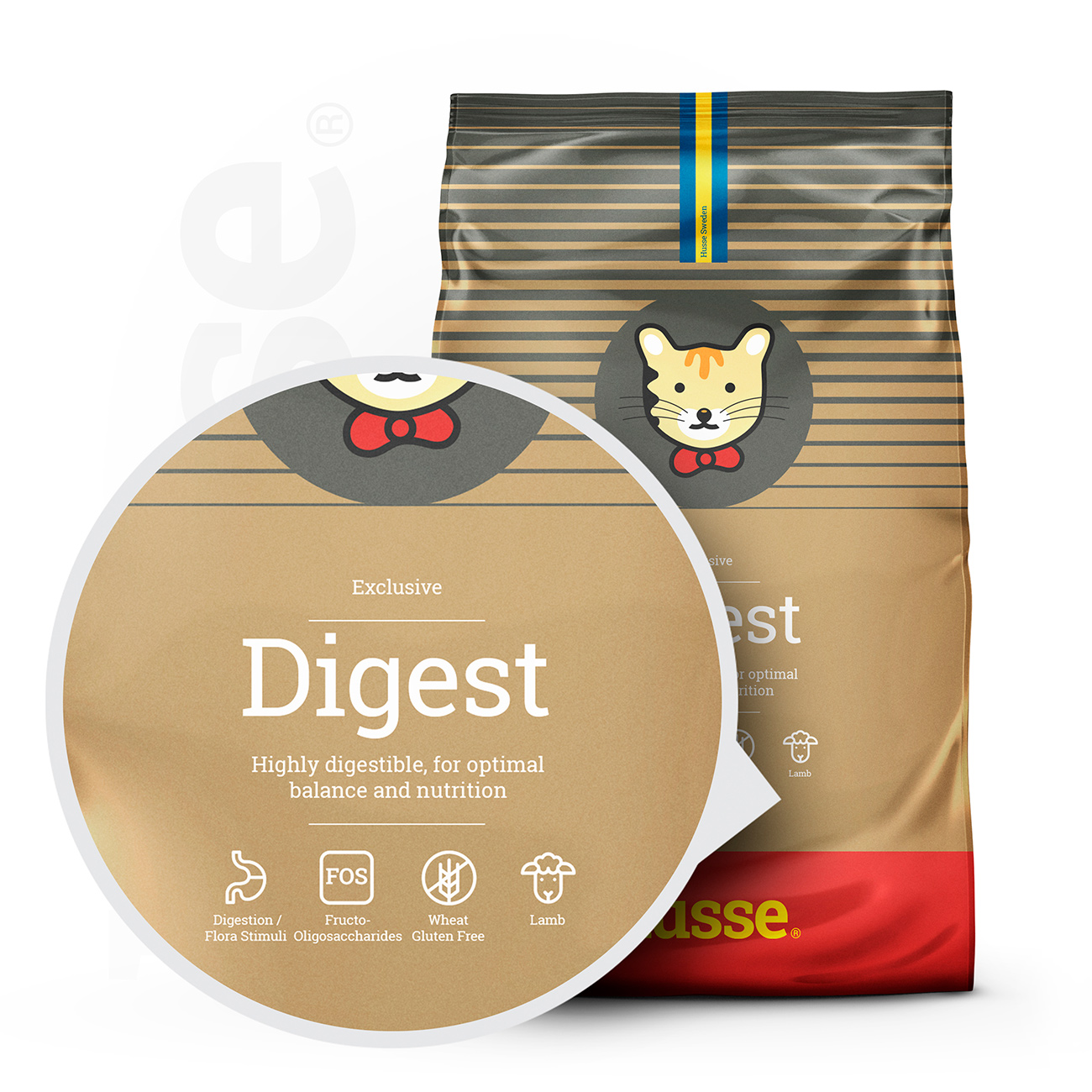 Exclusive Digest, 2 kg | Easy-to-digest formula for cats with sensitive digestive systems