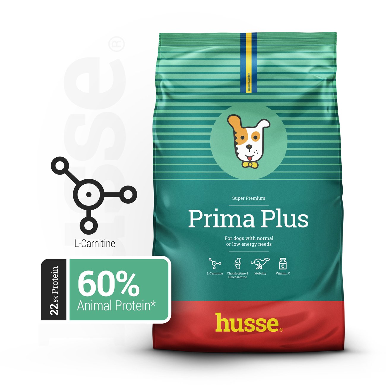 Prima Plus, 2 kg | Maintenance dog food with moderate fat & calorie content