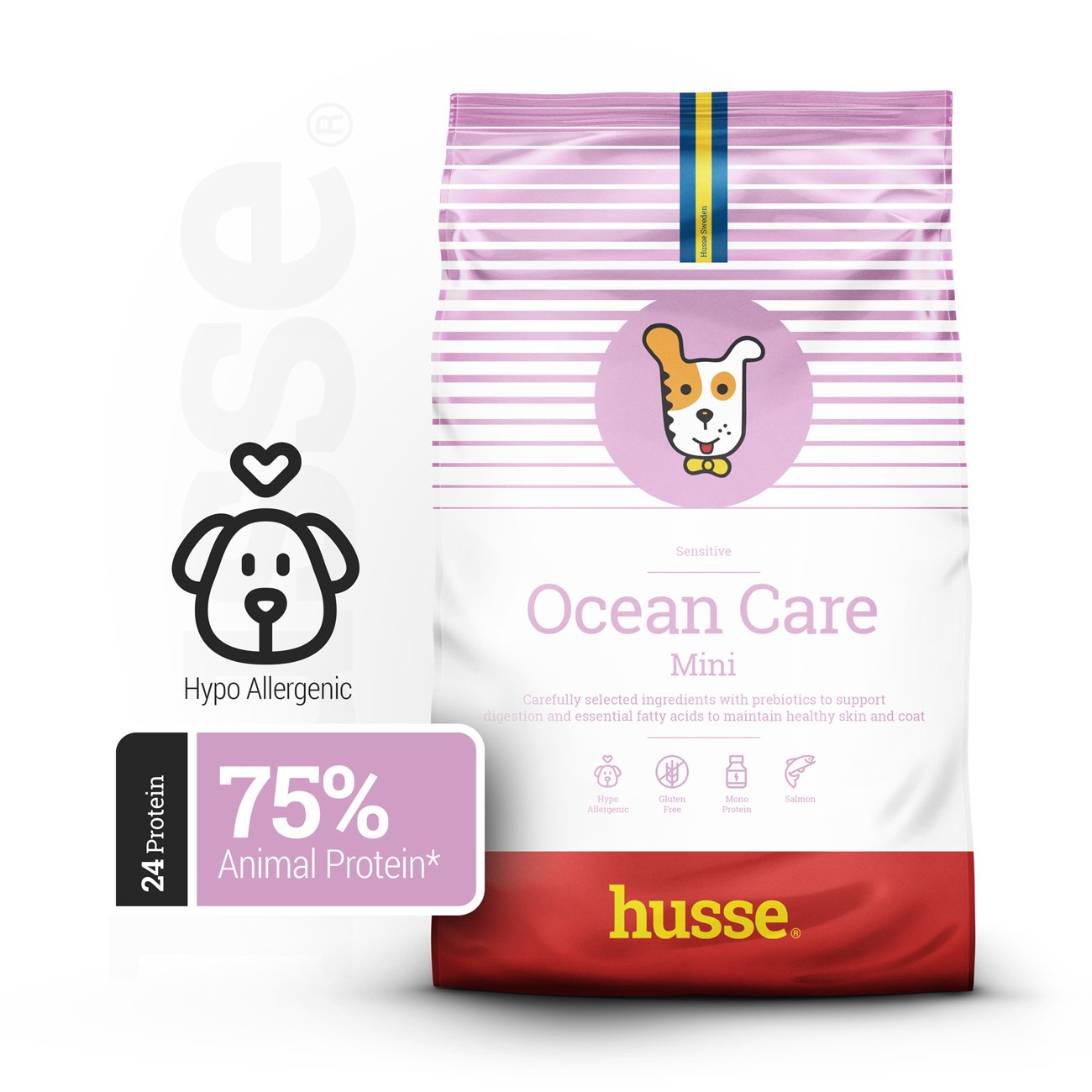 Sensitive Ocean Care Mini, 2 kg | Gluten free recipe with a single animal protein source