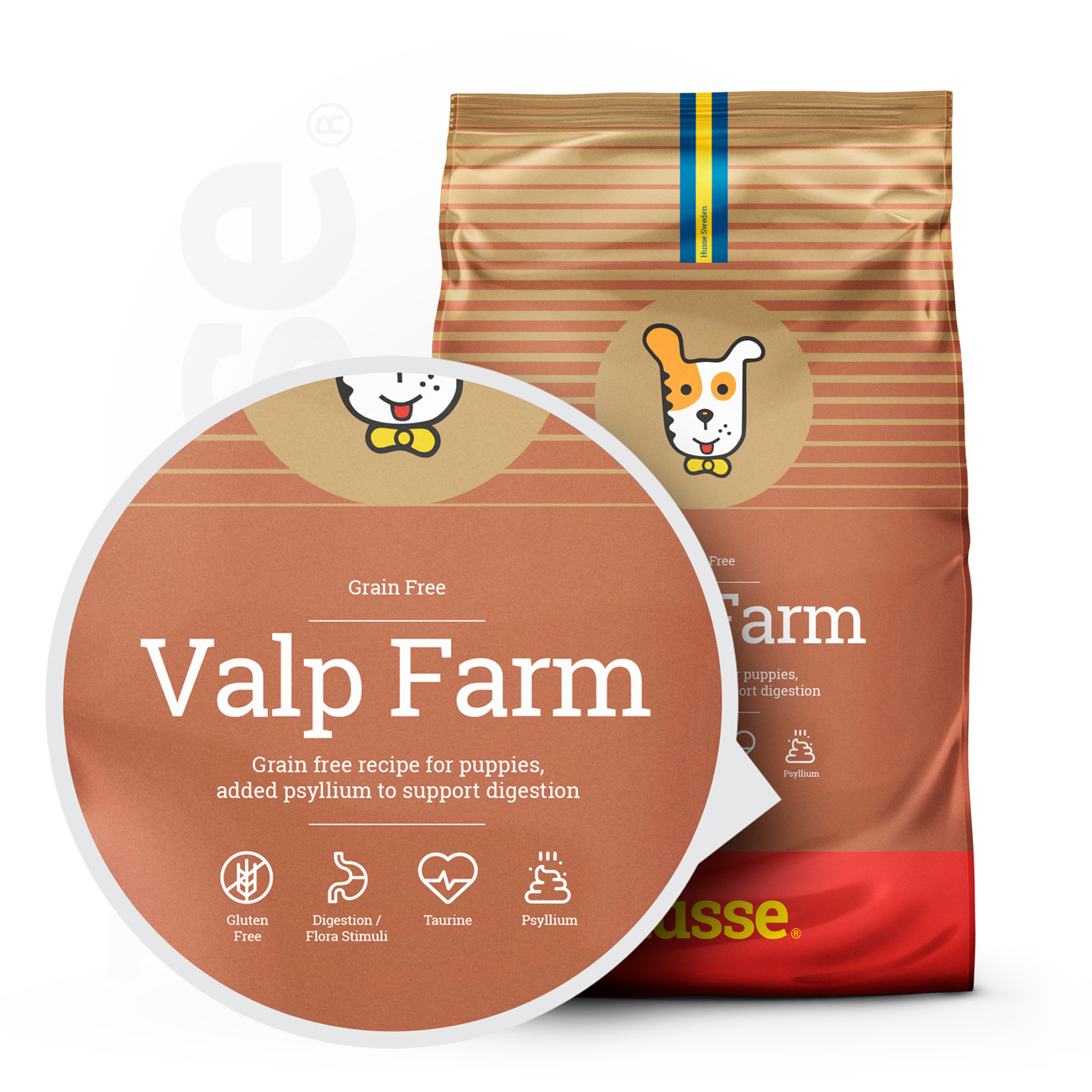 Valp Farm, 12 kg | Grain free kibbles with high animal protein content from limited sources