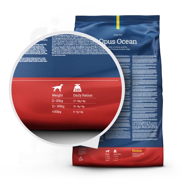 Opus Ocean, 2 kg | Grain free kibbles with a single animal protein source