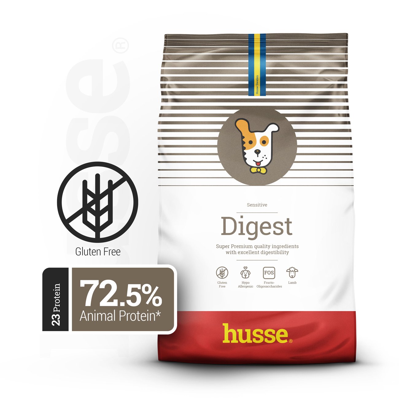 Sensitive Digest, 2 kg | Gluten free recipe with limited animal protein sources