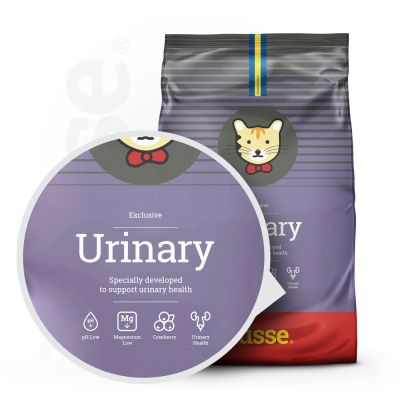 Exclusive Urinary, 2 kg | Complete cat nutrition that helps maintain urinary health1